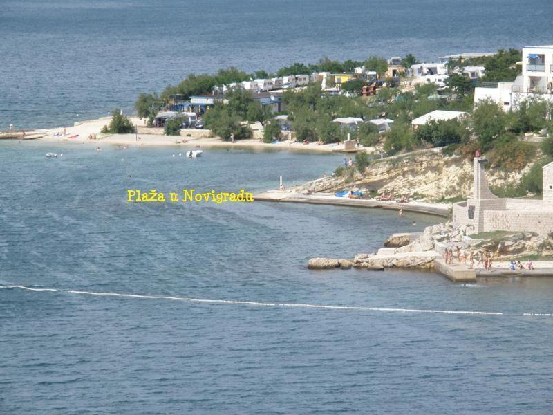 Appartement In Einem Dalmatischen Haus In Novigrad-Dalmatien Neben Zadar 诺维格勒达尔马提亚 外观 照片